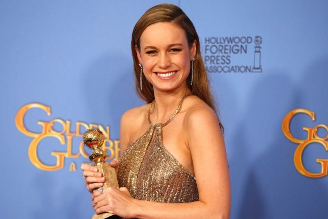 Brie Larson vừa đoạt Quả Cầu Vàng 2016 và là ứng viên giải Oscar 2016 đang ở Việt Nam.