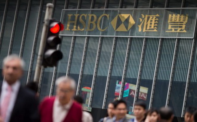 Ngân hàng HSBC đang đối mặt với cuộc điều tra của Ủy ban chứng khoán và sàn giao dịch Mỹ- Ảnh: EPA
