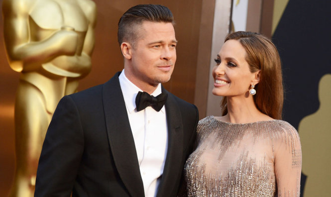 Brad Pitt và Angelina Jolie sánh đôi tại các sự kiện trong nhiều năm qua. Ảnh: Reuters.