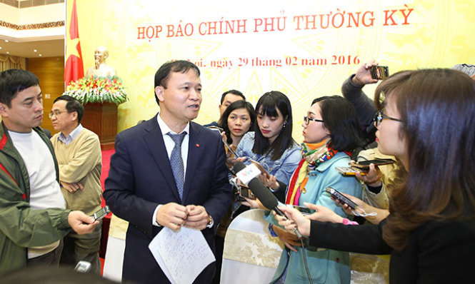 Thứ trưởng Bộ Công thương Đỗ Thắng Hải - Ảnh: Nguyễn Khánh