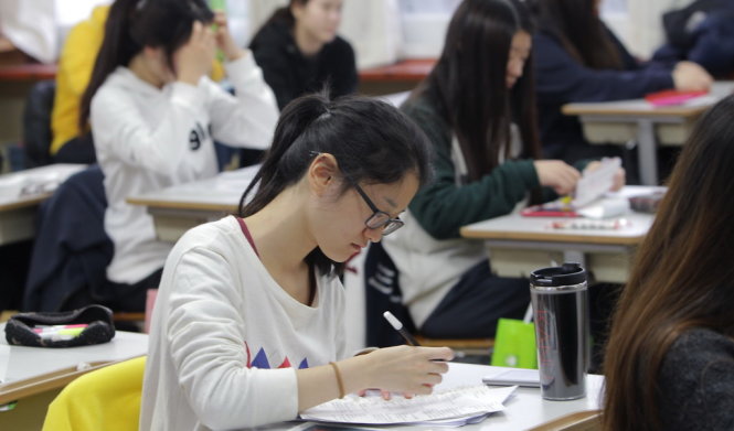 Sinh viên tại Hàn Quốc - Ảnh: studyinkorea