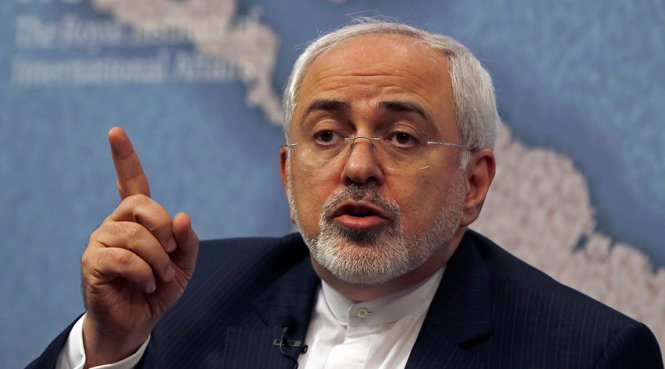 Ngoại trưởng Iran Mohammad Javad Zarif - Ảnh: Reuters