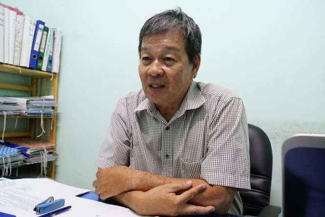 Ông Nguyễn Anh Tuấn - giám đốc Ban quản lý rừng phòng hộ Long Thành - Ảnh: Hà Mi