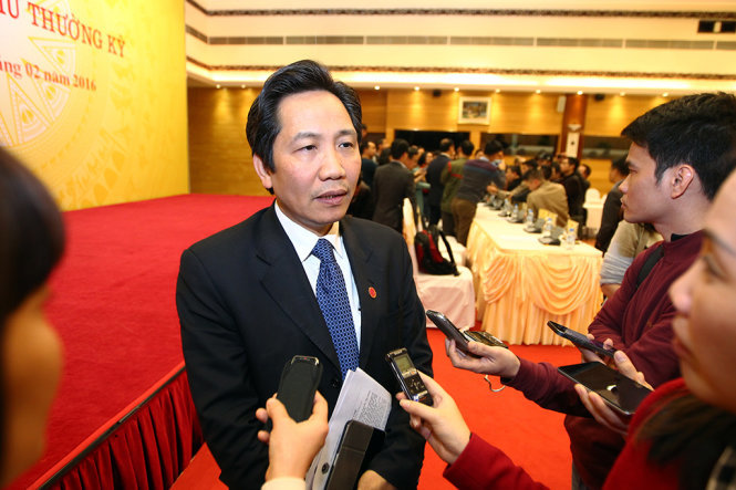 Thứ trưởng Bộ Nội vụ Trần Anh Tuấn - Ảnh: Nguyễn Khánh