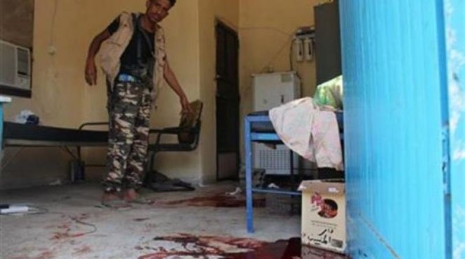 Hiện trường vụ tấn công nhà dưỡng lão làm 16 người thiệt mạng ở Aden, Yemen - Ảnh: Amazonaws