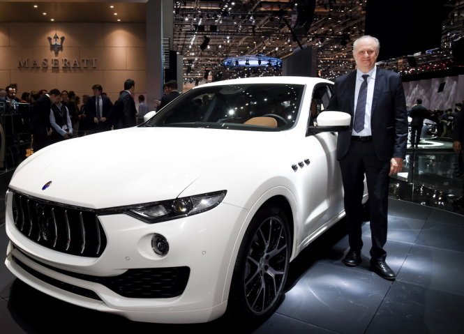 Mẫu xe thể thao đa dụng của Maserati ra mắt tại triển lãm xe hơi Geneva Thụy Sĩ 2016 - Ảnh: AutoExpress.