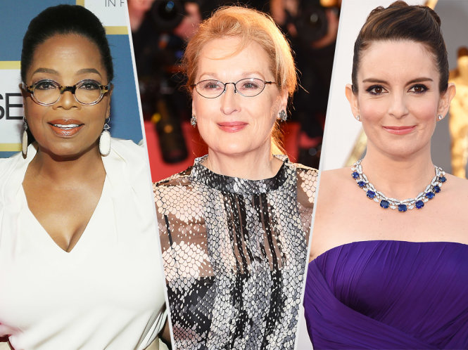 Oprah Winfrey, Meryl Streep và Tina Fey nằm trong số các nghệ sĩ ký tên vì quyền bình đẳng giới.