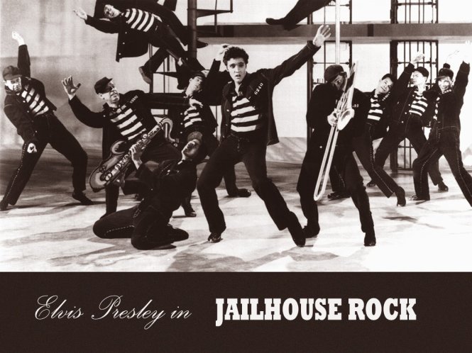 Elvis Presley nổi tiếng với ca khúc Jailhouse Rock