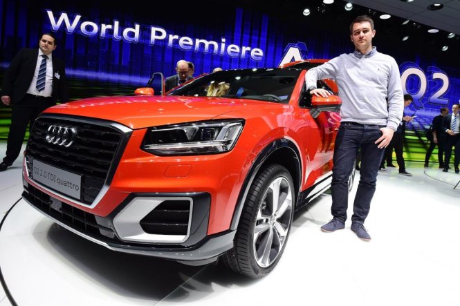 Chiếc Audi Q2 - Ảnh: Auto Express