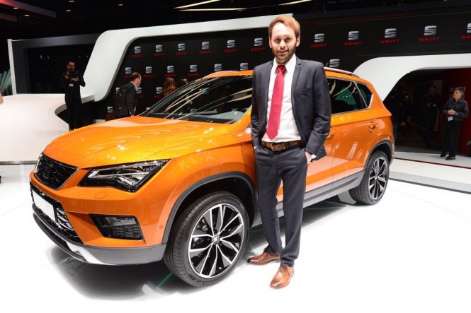 Chiếc Ateca, SUV cỡ trung đầu tiên của SEAT - Ảnh: Auto Express