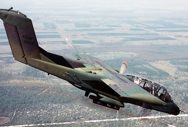 Máy bay OV-10 Bronco - Ảnh: Dailymail