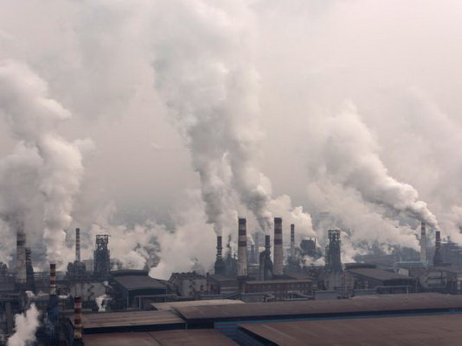 Khói thải ô nhiễm từ các nhà máy Trung Quốc - Ảnh: Getty Images