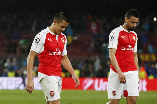 Các cầu thủ Arsenal sẽ tiếp tục gây thất vọng? Ảnh: Reuters
