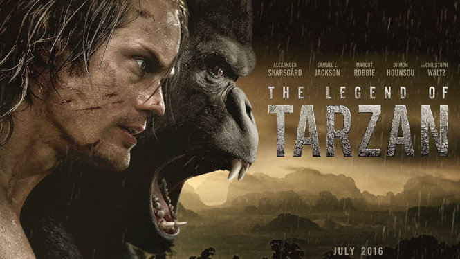 Poster phim The Legend of Tarzan - Ảnh: Warner Bros.