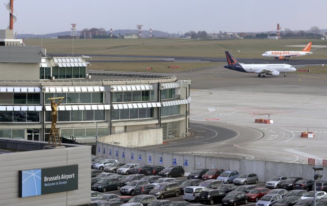 Sân bay quốc tế Zaventem ở Brussels, Bỉ. Ảnh: Reuters