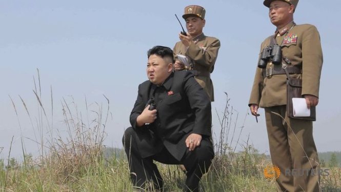 Lãnh đạo Triều Tiên Kim Jong Un - Ảnh: Reuters