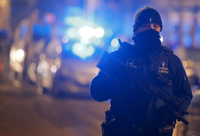 An ninh ở Bỉ cũng như châu Âu được tăng cường sau vụ tấn công ở Brussels. Ảnh: Reuters