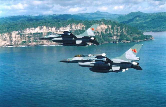 Máy bay chiến đấu F-16 trong biên chế của Không quân Indonesia - Ảnh: Không quân Indonesia