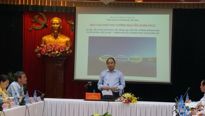 Phó Thủ tướng làm việc với Bộ GTVT và tỉnh Đồng Nai - Ảnh: Hà Mi