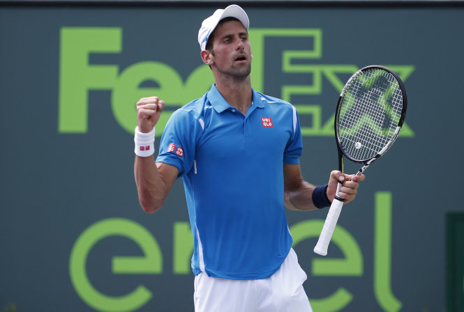 Djokovic sẽ không bỏ lỡ cơ hội sánh ngang với huyền thoại Agassi? - Ảnh: Reuters