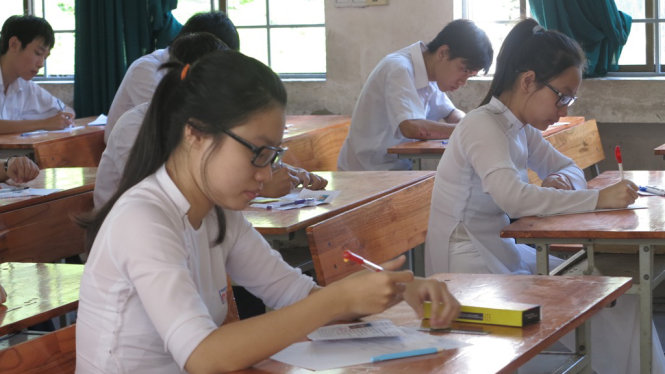 Học sinh THPT tại tại Đà Nẵng - Ảnh: Đoàn Cường