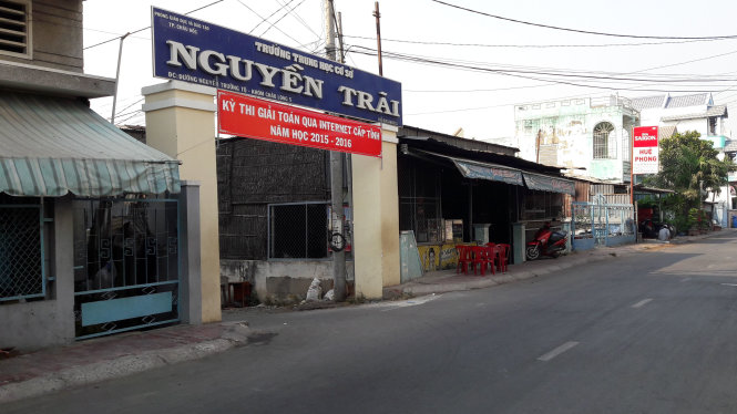 Nhờ vụ nữ sinh tố thấy giáo sàm sở dạy thêm mà ngành giáo dục Châu Đốc mới phát hiện lỗ hổng trong quản lý dạy thêm, học thêm - Ảnh: Bửu Đấu