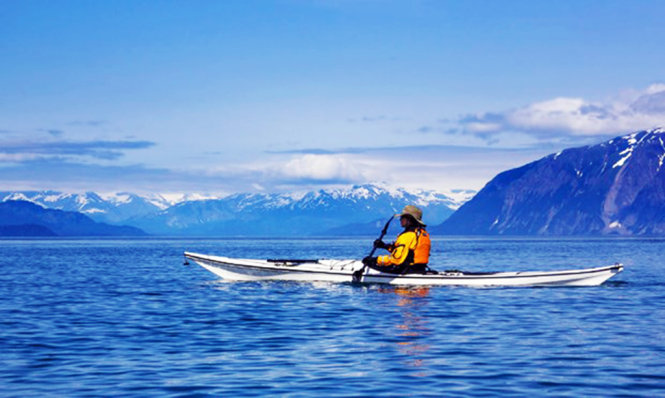 Điều kì thú nhất tại Alaska có lẽ là vịnh Glacier. Ảnh: Shutterstock.