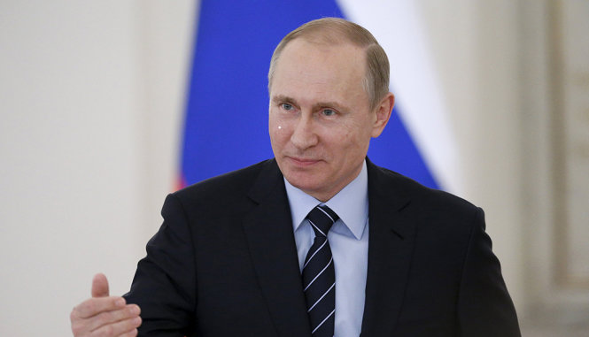 Tổng thống Nga Vladimir Putin - Ảnh: Reuters