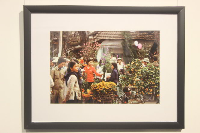 Chợ hoa ngày tết tại Hà Nội năm 1983