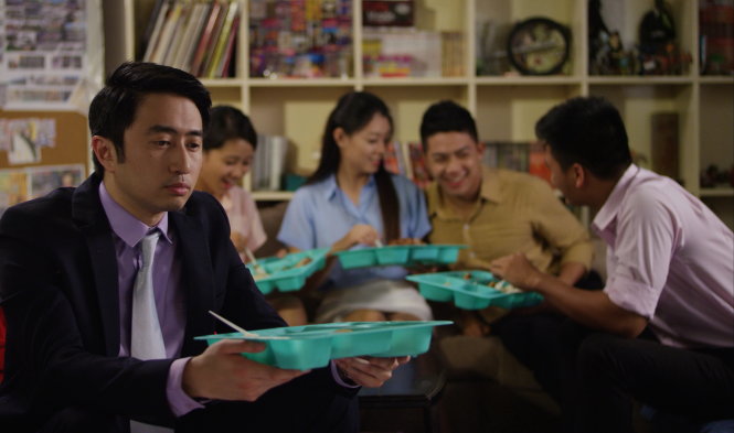 Cảnh trong phim ngắn Niềm vui của ba