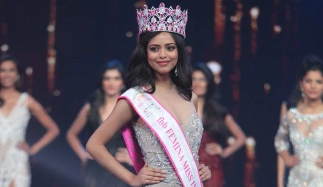 Priyadarshini Chatterjee đăng quang Hoa hậu Ấn Độ 2016