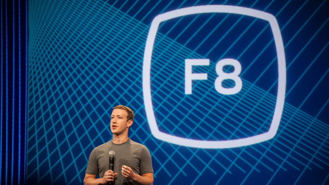 Mark Zuckerberg có nhiều công bố quan trọng tại hội nghị các nhà phát triển Facebook F8 2016 - Ảnh: convoagency.com