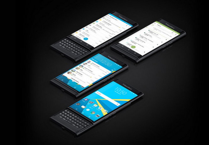 BlackBerry Priv, thế hệ điện thoại BlackBerry đầu tiên dùng Android thay vì BB10 - Ảnh: Internet