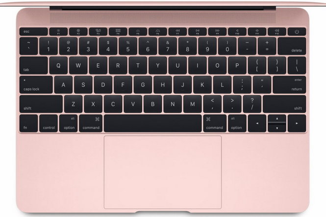 Bàn phím và touchpad của MacBook 12-inch 2016 - Ảnh: DigitalTrends