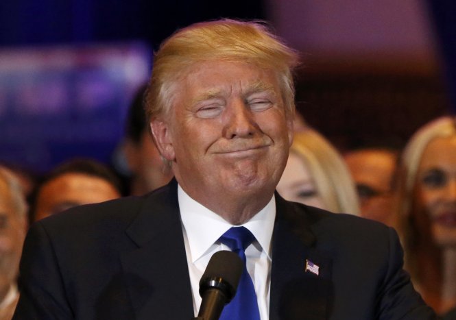 Ứng cử viên Thổng thống Mỹ của đảng Cộng hòa Donald Trump - Ảnh: Reuters