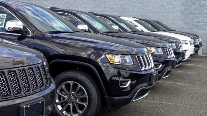 Xe Jeep Grand Cherokee nằm trong diện bị triệu hồi - Ảnh: Reuters