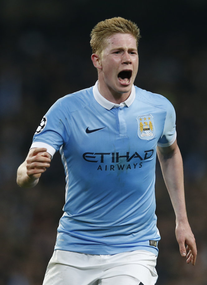 De Bruyne. Ảnh: Reuters