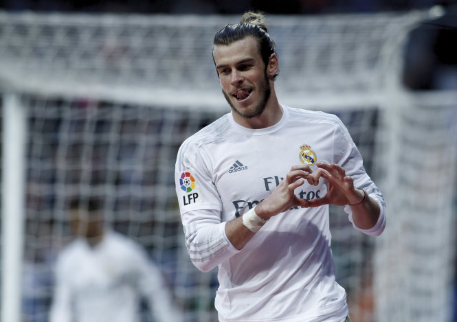 Gareth Bale. Ảnh: AFP