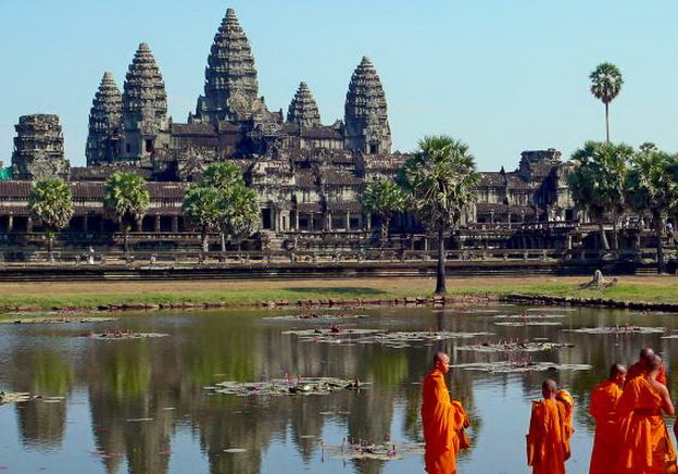 Đền Angkor Wat - một điểm du lịch nổi tiếng ở Campuchia - Ảnh: Creative Commons