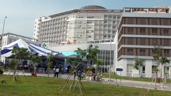 Cơ sở mới Bệnh viện Đa khoa trung tâm An Giang được đầu tư hơn 1.300 tỉ đồng - Ảnh: Đ. Vịnh