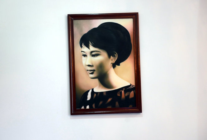 Bức tranh bà Đặng Tuyết Mai, vợ ông Nguyễn Cao Kỳ