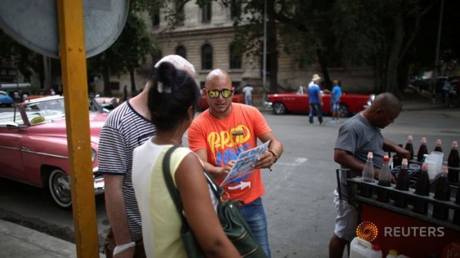 Du khách đến Cuba tăng trong năm nay - Ảnh: Reuters