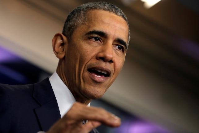 Tổng thống Mỹ Barack Obama phát biểu tại cuộc họp báo tại Nhà Trắng ngày 6-5 - Ảnh: Reuters