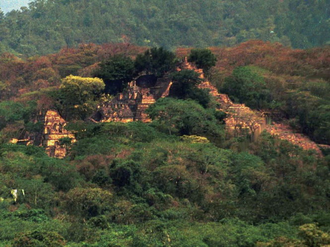 Một TP của người Maya cổ được tìm thấy - Ảnh: AFP