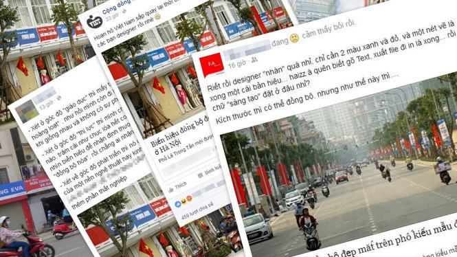 Cư dân mạng xôn xao về tuyến đường kiểu mẫu mới của Thủ đô - Ảnh chụp màn hình.