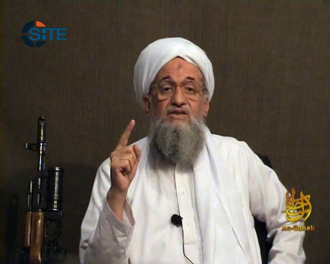Thủ lĩnh Al Qaeda, ông leader Ayman al-Zawahri - Ảnh: AFP