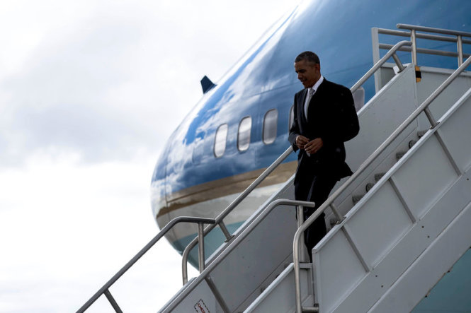 Tổng thống Mỹ Barack Obama sẽ thăm Việt Nam từ ngày 23-5 - Ảnh: New York Times