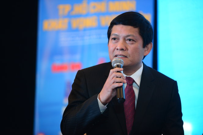 Ông Phạm Phú Quốc - Tổng giám đốc HFIC phát biểu tại hội thảo 