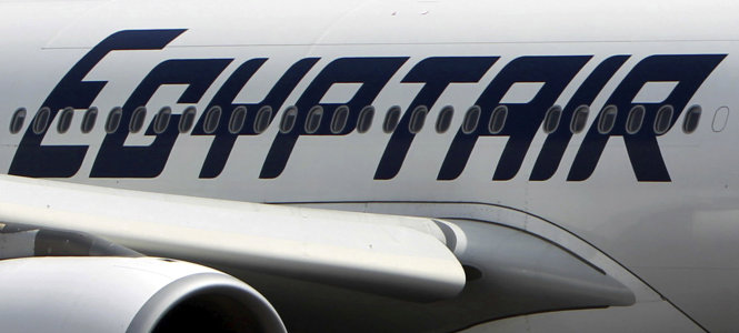 Một chiếc máy bay của EgyptAir - Ảnh: Reuters