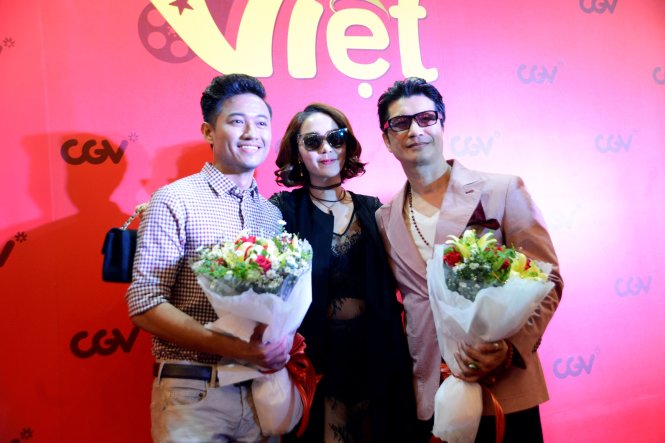 Quý Bình - Minh Hằng -đạo diễn Dustin Nguyễn rất vui khi Bao giờ có yêu nhau - một phim do họ thực hiện sẽ là một trong số 7 phim Việt được chiếu trong sự kiện đặc biệt do CGV tổ chức này.